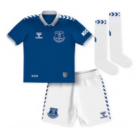 Camisa de time de futebol Everton Ashley Young #18 Replicas 1º Equipamento Infantil 2023-24 Manga Curta (+ Calças curtas)